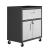 Fortress Textured Metal 31.5-inch Garage Mobile Cabinet w/1 Full Extension Drawer & 2 Adjustable Shelves