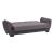 Armada Air Fabric/PU Convertible Sofabed