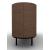 Lake Wood/Ceramic/Metal Sideboard w/4 Doors