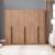 Lee Freestanding 3-Piece Wardrobe Closet 1.0 w/4 Shelves & 2 Drawers 