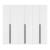 Lee Freestanding 3-Piece Wardrobe Closet 1.0 w/4 Shelves & 2 Drawers 