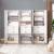 Lee Freestanding 3-Piece Wardrobe Closet 1.0 w/4 Shelves & 2 Drawers 