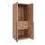 Lee Freestanding 3-Piece Wardrobe Closet w/2 Hanging Rods, 4 Drawers, 3 Shoe Storage & 6 Shelves 