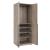 Lee Freestanding 3-Piece Wardrobe Closet w/2 Hanging Rods, 4 Drawers, 3 Shoe Storage & 6 Shelves 