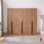 Lee Freestanding 3-Piece Wardrobe Closet 2.0 w/1 Hanging Rod, 1 Shelf & 2 Drawers 