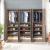 Lee Freestanding 3-Piece Wardrobe Closet 3.0 w/1 Hanging Rod, 3 Shoe Shelves & 1 Basic Shelf 