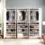 Lee Freestanding 3-Piece Wardrobe Closet 3.0 w/1 Hanging Rod, 3 Shoe Shelves & 1 Basic Shelf 