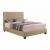 Chloe Fabric Tufted Upholstered Bed, California King Size