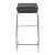 Wedge Leatherette Barstool
