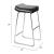 Wedge Leatherette Barstool