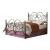 London Metal Scroll Bed