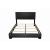 Conner Leatherette Panel Bed, Queen Size