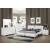 Jeremaine Leatherette Platform Bed, Calfornia King Size