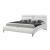 Jeremaine Leatherette Platform Bed, Eastern King Size Bed