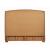 Laughton Wood Hand-Woven Banana Leaf Bed, California King Size