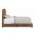 Laughton Wood Hand-Woven Banana Leaf Bed, Eastern King Size