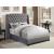 Pissarro Velvet Tufted Upholstered Bed, California King Size