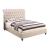 Devon Fabric Button Tufted Bed, Full Size