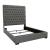 Camille Fabric Button Tufted Bed