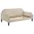 Olivia Fabric Twin Daybed with Nailhead Trim