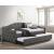 Sadie Fabric Twin Daybed with Trundle