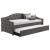 Sadie Fabric Twin Daybed with Trundle