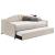Sadie Fabric Twin Daybed with Trundle