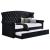 Scarlett Fabric Tufted Twin Daybed with Trundle