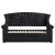 Scarlett Fabric Tufted Twin Daybed with Trundle