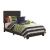 Dorian Leatherette Upholstered Panel Bed