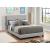 Dorian Leatherette Upholstered Panel Bed
