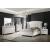 Barzini Fabric Tufted Panel Bedroom Set