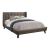Carrington Fabric Button Tufted Bed, Eastern King Size