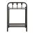 Livingston Metal/Glass Nightstand w/Drawer