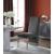 Porsha Velvet Dining Chair with Chrome Metal Legs