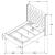 Bancroft Fabric Demi-wing Bed, Full Size