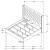 Bancroft Fabric Demi-wing Bed, California King Size