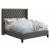 Bancroft Fabric Demi-wing Bed, California King Size