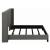 Bancroft Fabric Demi-wing Bed, California King Size