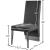 Porsha Velvet Dining Chair with Chrome Metal Legs