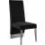 Porsha Velvet Dining Chair with Chrome Metal Legs