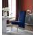 Porsha Velvet Dining Chair with Chrome Metal Legs