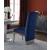Porsha Velvet Dining Chair with Chrome Metal Legs