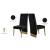 Porsha Dining Chair with Metal Legs