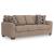 Triston-Peaks Transitional Sofa | Suede-Like Fabric & Accent Pillows