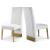 Porsha Dining Chair with Metal Legs