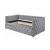 Mockern Tufted Fabric Daybed with Trundle