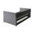 Mockern Tufted Fabric Daybed with Trundle