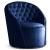Alessio Velvet Accent Chair