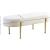 Gia Velvet Bench
